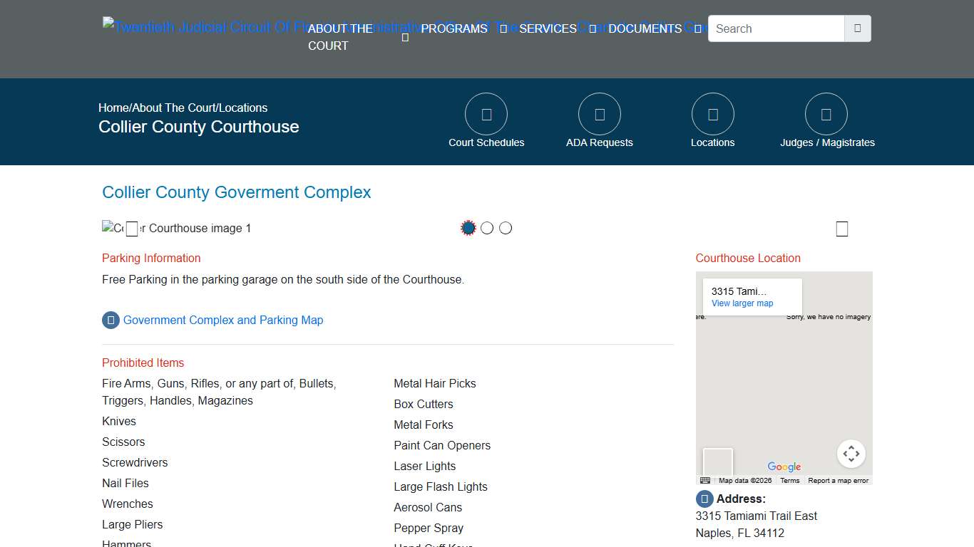 Collier County Courthouse