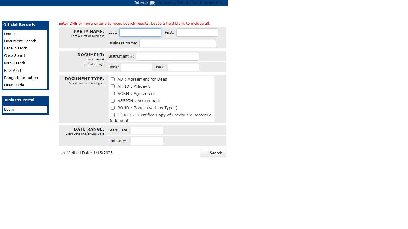 Collier County Clerk of the Circuit Court